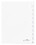 Register Durable 6441 A4 1-10 10-teilig, Art.-Nr. 644110 GRAU - Paterno B2B-Shop