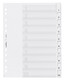 Register Durable 6441 A4 1-10 10-teilig, Art.-Nr. 644110 GRAU - Paterno B2B-Shop
