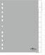 Register Durable 6441 A4 1-10 10-teilig, Art.-Nr. 644110 GRAU - Paterno B2B-Shop
