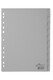 Register Durable 6441 A4 1-10 10-teilig, Art.-Nr. 644110 GRAU - Paterno B2B-Shop