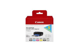 Canon Ink Multi Pack PGI550 PGBK, CLI551 C/M/Y/BK/GY, Art.-Nr. 6496B005 - Paterno B2B-Shop