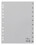 Register Durable 6511 A4 1-10 10-teilig, Art.-Nr. 651110 GRAU - Paterno B2B-Shop
