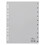 Register Durable 6511 A4 1-10 10-teilig, Art.-Nr. 651110 GRAU - Paterno B2B-Shop