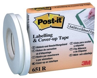 Abdeckband Post-it 4,2 x 18m; 2 Rollen nachfüllband, Art.-Nr. 651R - Paterno B2B-Shop