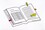 Haftstreifen Page Marker 25x75 mm 3 Neonfarben, Art.-Nr. 671-3 - Paterno B2B-Shop