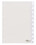 Register Durable 6821 A4 1-10 10-teilig, Art.-Nr. 682119 FARBLOS - Paterno B2B-Shop