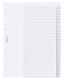 Register Durable 6824 A4 1-25 25-teilig, Art.-Nr. 682419 FARBLOS - Paterno B2B-Shop