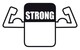 Haftstreifen Post-It Index Strong 25,4x38,1 mm, Art.-Nr. 686-PGO - Paterno B2B-Shop