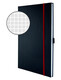 Notizbuch Notizio Hardcover A4 kariert grau, Art.-Nr. 7029ZWF - Paterno Shop