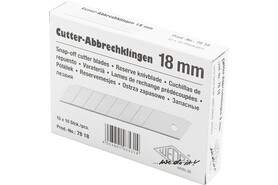 Ersatzklingen Wedo 18mm, Art.-Nr. 7818 - Paterno B2B-Shop