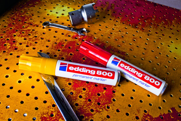 Marker Edding 800 rot permanent, Art.-Nr. 800-RT - Paterno B2B-Shop