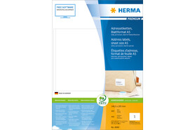 Adressetiketten Herma PREMIUM A5 weiß, Art.-Nr. 8690 - Paterno B2B-Shop