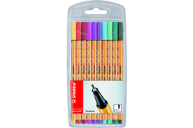 Fineliner Stabilo 88 10-er Etui, Art.-Nr. 8810 - Paterno B2B-Shop