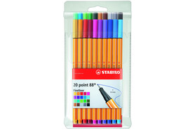 Fineliner Stabilo 88 20-er Etui, Art.-Nr. 8820 - Paterno B2B-Shop