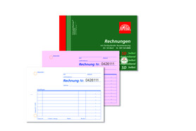 Rechnungsbuch Omega A6 quer 2x50 Blatt, Art.-Nr. 951 1-2 - Paterno B2B-Shop