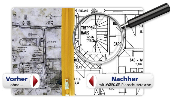 Planschutztaschen Hele 230x320mm (A4), Art.-Nr. 9510505 - Paterno B2B-Shop