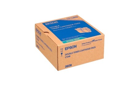 Epson Toner cyan 1x2, Art.-Nr. C13S050608 - Paterno B2B-Shop