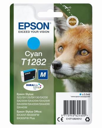 Epson Ink cyan T1282, Art.-Nr. C13T12824012 - Paterno B2B-Shop