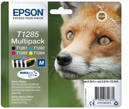 Epson Ink Multipack T1285 1x4, Art.-Nr. C13T12854012 - Paterno B2B-Shop