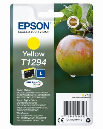 Epson Ink yell. T1294, Art.-Nr. C13T12944012 - Paterno B2B-Shop