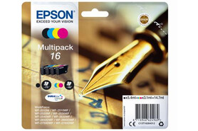 Epson DuraBrite Ultra Ink Multipack Nr.16 1x4, Art.-Nr. C13T16264012 - Paterno B2B-Shop