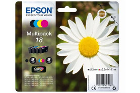 Epson Claria Home Ink Multipack Nr.18, Art.-Nr. C13T18064012 - Paterno B2B-Shop