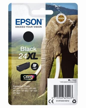 Epson Claria Ink Nr.24XL photo black, Art.-Nr. C13T24314012 - Paterno B2B-Shop