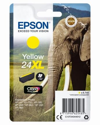 Epson Claria Ink Nr.24XL photo yell., Art.-Nr. C13T24344012 - Paterno B2B-Shop