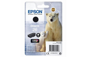 Epson Claria Premium Ink Nr.26 black, Art.-Nr. C13T26014012 - Paterno B2B-Shop