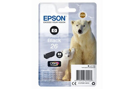 Epson Claria Premium Ink Nr.26 photo black, Art.-Nr. C13T26114012 - Paterno B2B-Shop