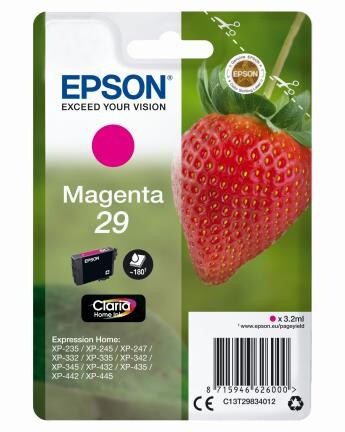 Epson Claria Home Ink Nr.29 mag., Art.-Nr. C13T29834012 - Paterno B2B-Shop