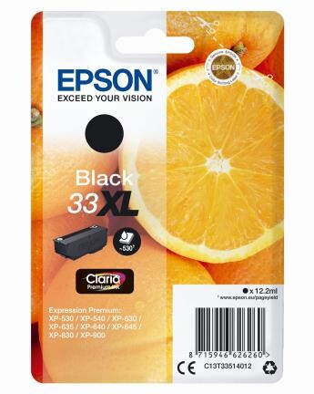 Epson Claria Premium Ink Nr.33XL black, Art.-Nr. C13T33514012 - Paterno B2B-Shop