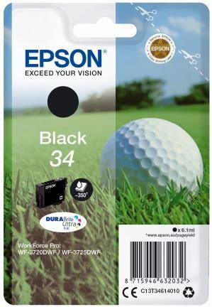 Epson DuraBrite Ultra Ink Nr.34 black, Art.-Nr. C13T34614010 - Paterno B2B-Shop