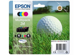 Epson DuraBrite Ultra Ink Multipack Nr.34 1x4, Art.-Nr. C13T34664010 - Paterno B2B-Shop