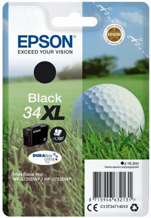 Epson DuraBrite Ultra Ink Nr.34XL black, Art.-Nr. C13T34714010 - Paterno B2B-Shop