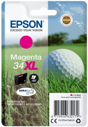 Epson DuraBrite Ultra Ink Nr.34XL mag., Art.-Nr. C13T34734010 - Paterno B2B-Shop