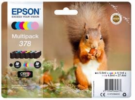 Epson Clara Photo HD Ink Multipack Nr.378 1x6, Art.-Nr. C13T37884010 - Paterno B2B-Shop