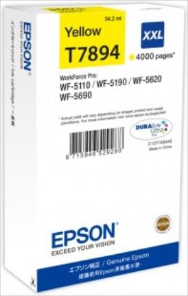 Epson Ink yell. T7894 XXL, Art.-Nr. C13T789440 - Paterno B2B-Shop