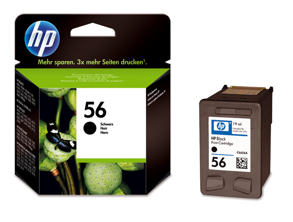 HP Ink Nr.56 black 19ml, Art.-Nr. C6656AE - Paterno B2B-Shop