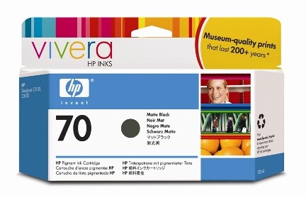 HP Vivera Ink Nr.70 matte black 130ml, Art.-Nr. C9448A - Paterno B2B-Shop