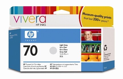 HP Vivera Ink Nr.70 light grey 130ml, Art.-Nr. C9451A - Paterno B2B-Shop