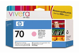 HP Vivera Ink Nr.70 light mag. 130ml, Art.-Nr. C9455A - Paterno B2B-Shop
