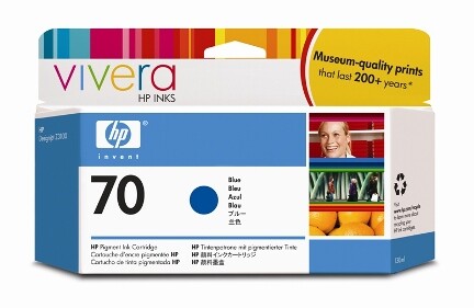 HP Vivera Ink Nr.70 blue 130ml, Art.-Nr. C9458A - Paterno B2B-Shop