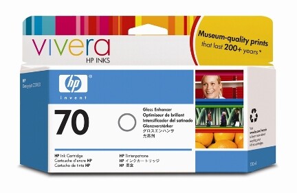 HP Vivera Ink Nr.70 Gloss Enhancer 130ml, Art.-Nr. C9459A - Paterno B2B-Shop
