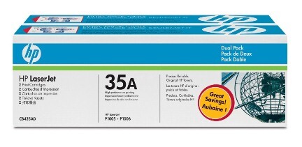 HP LJ Cartridge Nr.35A 1x2, Art.-Nr. CB435AD - Paterno B2B-Shop