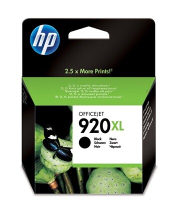 HP Ink Nr.920XL black 49ml, Art.-Nr. CD975AE - Paterno B2B-Shop