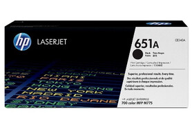 HP LJ Cartridge Nr.651A black 13,5K, Art.-Nr. CE340A - Paterno B2B-Shop