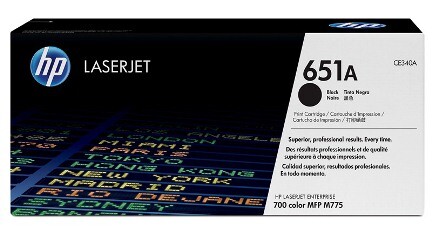 HP LJ Cartridge Nr.651A black 13,5K, Art.-Nr. CE340A - Paterno B2B-Shop