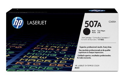 HP LJ Cartridge Nr.507A black 5,5K, Art.-Nr. CE400A - Paterno B2B-Shop