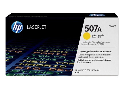 HP LJ Cartridge Nr.507A yell. 6K, Art.-Nr. CE402A - Paterno B2B-Shop